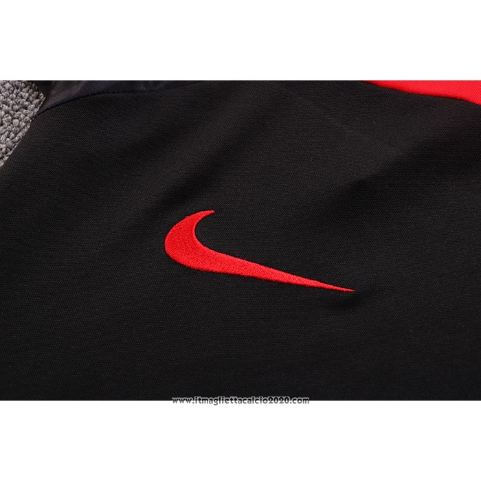 Tuta da Track Liverpool Manica Corta 2022 2023 Nero - Pantalon Corto